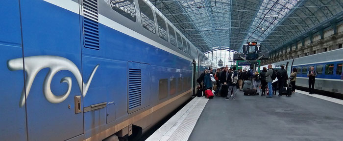 Bordeaux - hier steigen viele Reisende aus